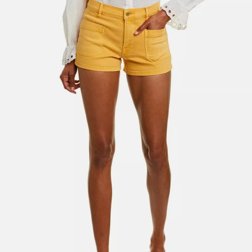 FRAME Denim Le Bardot Marigold Short